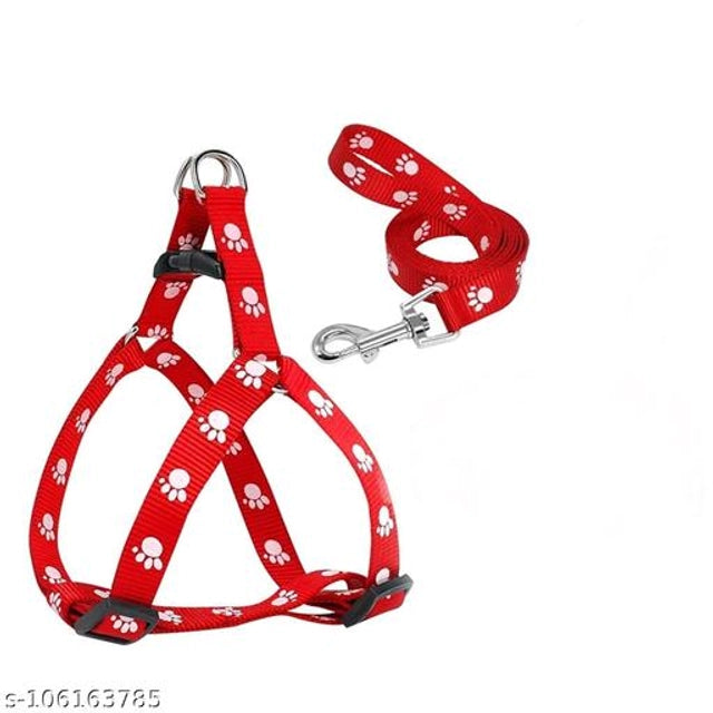 Nylon Harness for Pet (Multicolor, M)