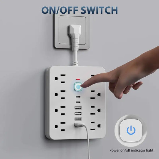 Worldwide Travel Adapter with Built in Dual USB Charger Ports