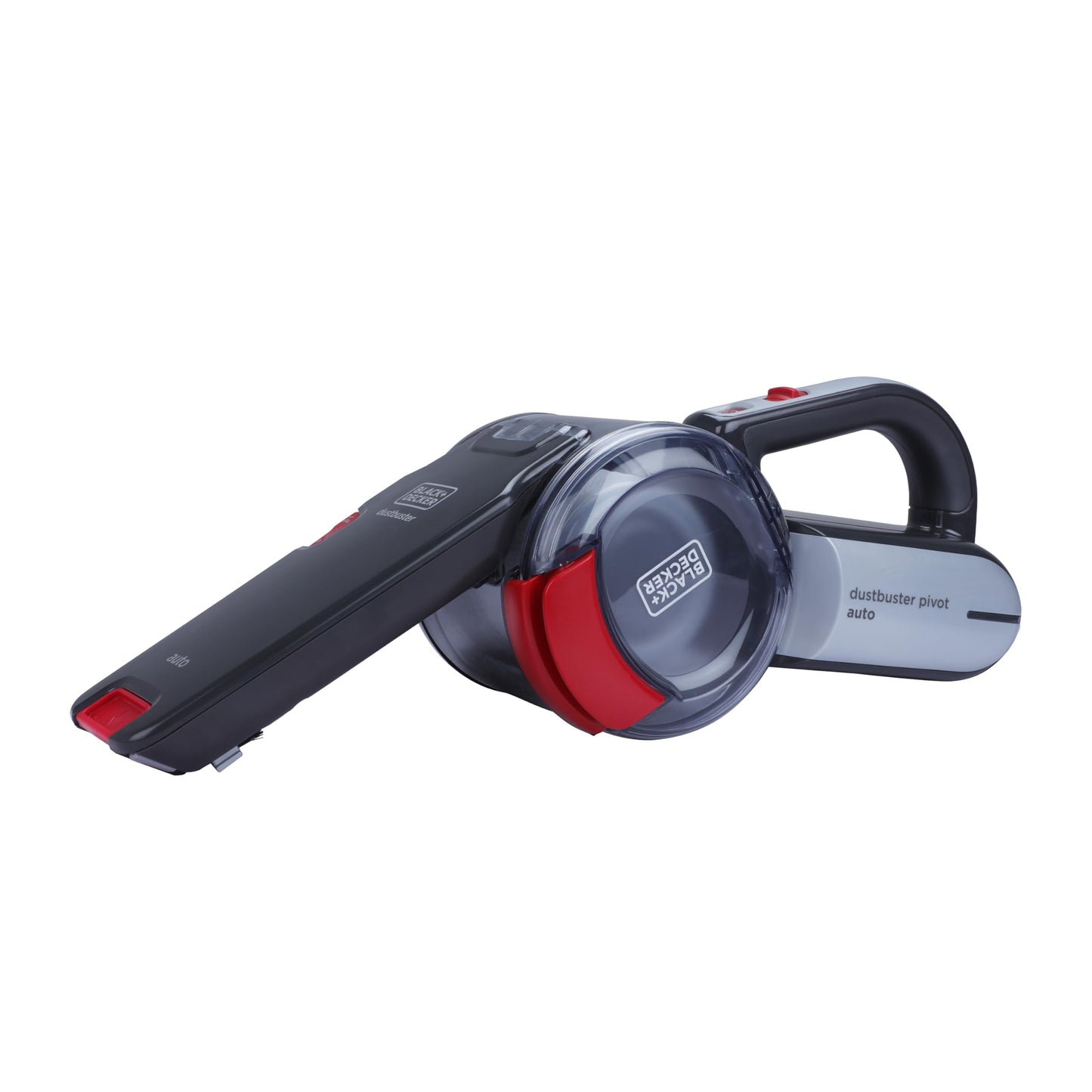 BLACK+DECKER PV1200AV-B1 12V Corded Dustbuster Flexi Auto Handheld Vacuum Cleaner with Bowl Capacity 440 ml, 5 Meter Cable+1 Year Manufacturer Warranty