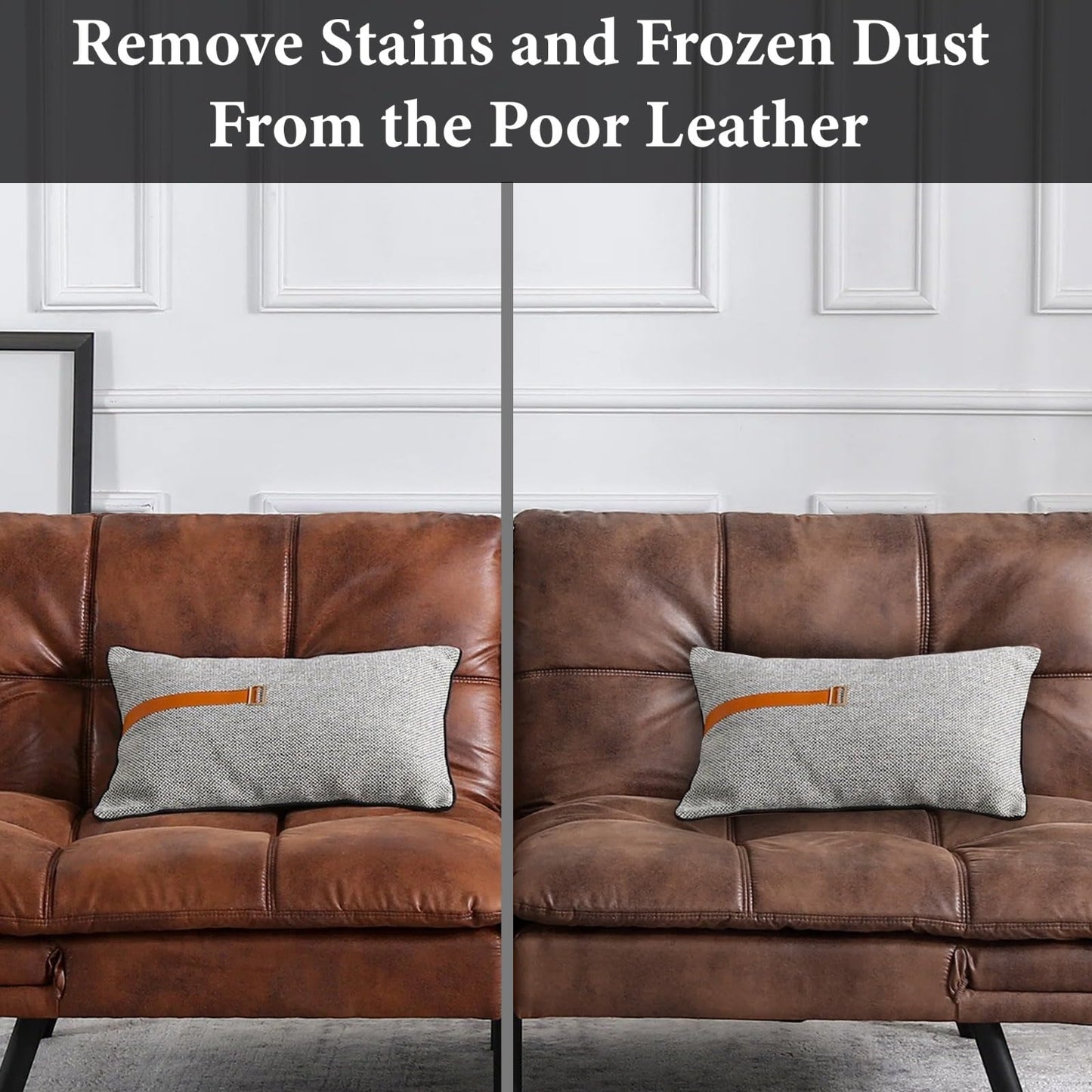 M95 Leather Cleaner and Conditioner kit Combo for Sofa, Car Seats, Jacket, Bags, Belt and for all Leather, cleaner and conditioner (200ml) (Cleaner + Conditioner)