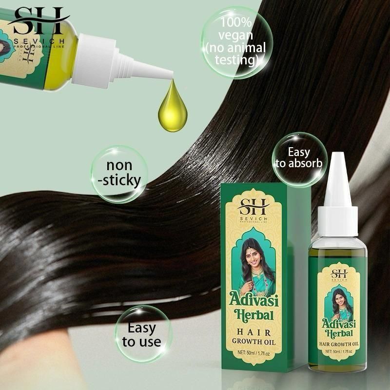 SH Adivasi Hernal Hair Growth Oil 60ml - Nourish Your Roots Naturally (Pack of 2)