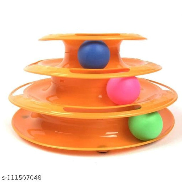 Playing Tower for Pet (Multicolor)